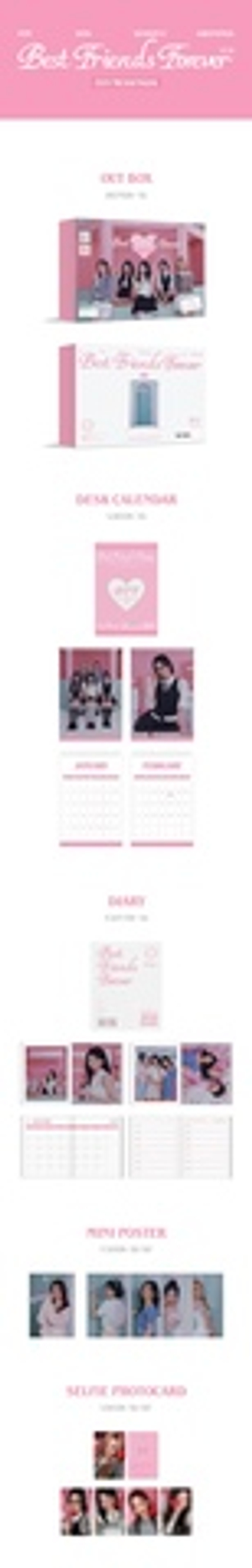 Набор ITZY 2026 SEASON'S GREETINGS 'Best Friends Forever'