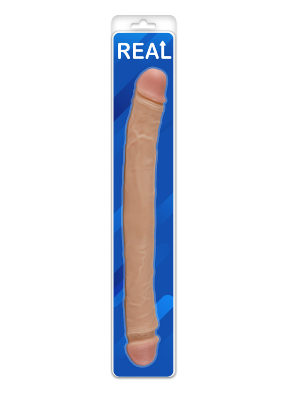Двусторонний фаллоимитатор REAL