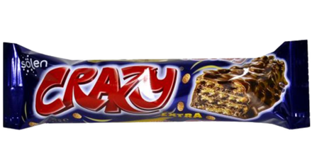 Вафли Crazy с какао начинкой и воздушным рисом