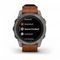 Garmin Fenix 7 Pro Sapphire Solar – титан, кожаный ремешок, премиальные умные часы