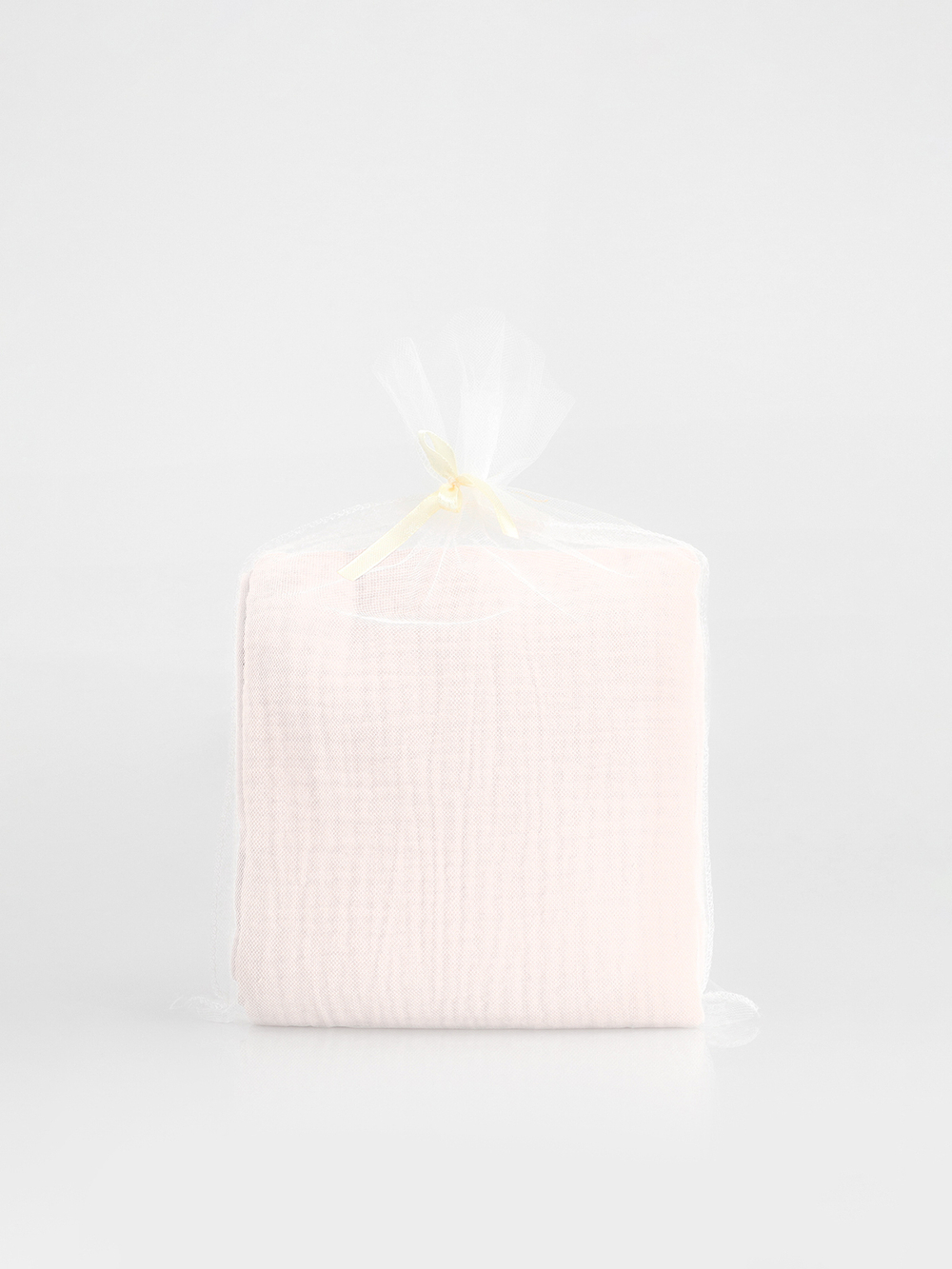 Плед-пелёнка Mjölk Pink Rose из муслинового хлопка