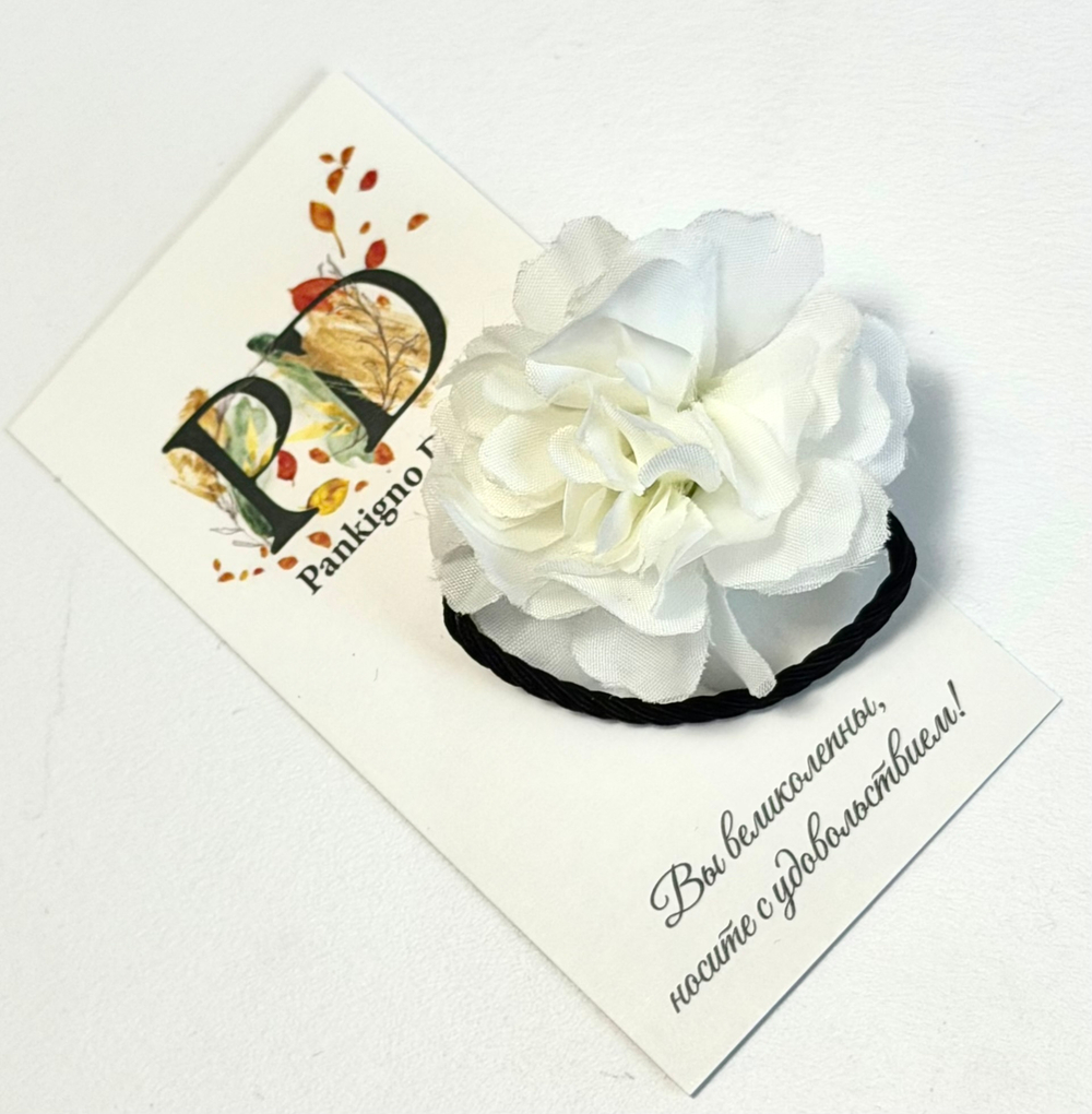 Резинка для волос Pankigno Design с цветами