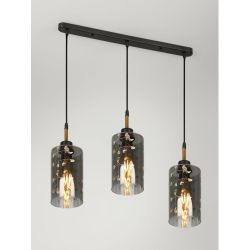 Светильник подвесной (подвес) Rivoli Eileen 9154-203 3хЕ27 60 Вт модерн | Rivoli