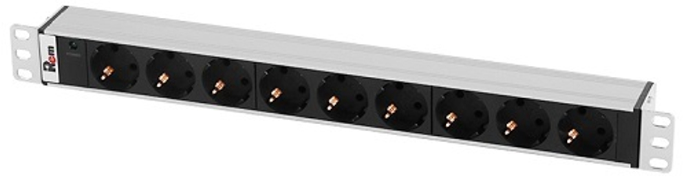 Блок розеток 19", 9 розеток ЦМО R-10-9S-I-440-Z