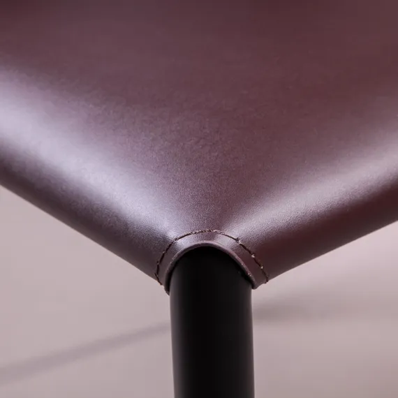 Стул Albert коричневая кожа