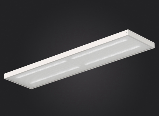 Светильник LED ДВО 52Вт 3000К 6750Лм IP40 призма 1195х295х40мм DARKLUM