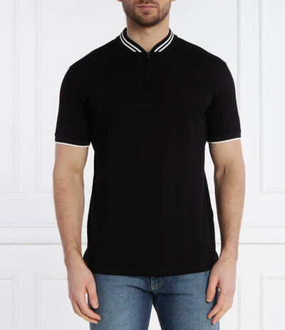 Поло Emporio Armani - черный(3D1FM7 1JTKZ)