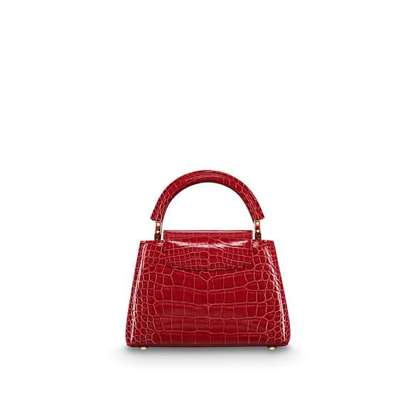 Сумка Louis Vuitton Capucines Mini красный