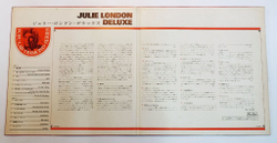 Винтажная виниловая пластинка Julie London Deluxe (Japan 1967) (Red Vinyl)
