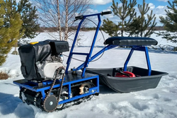 Мини-мотобуксировщик Альбатрос-М без фары