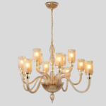 Люстра Crystal Lux SILVESTRO SP12 AMBER