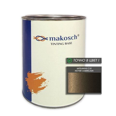 Автоэмаль makosch/MITSUBISHI C10, Базовая эмаль, коричневый, перламутр, 800мл.