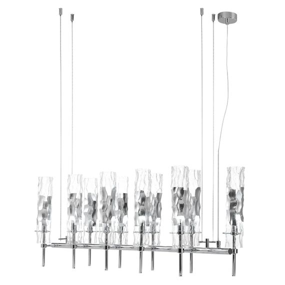 Подвесная люстра Crystal Lux Primavera SP10 Chrome