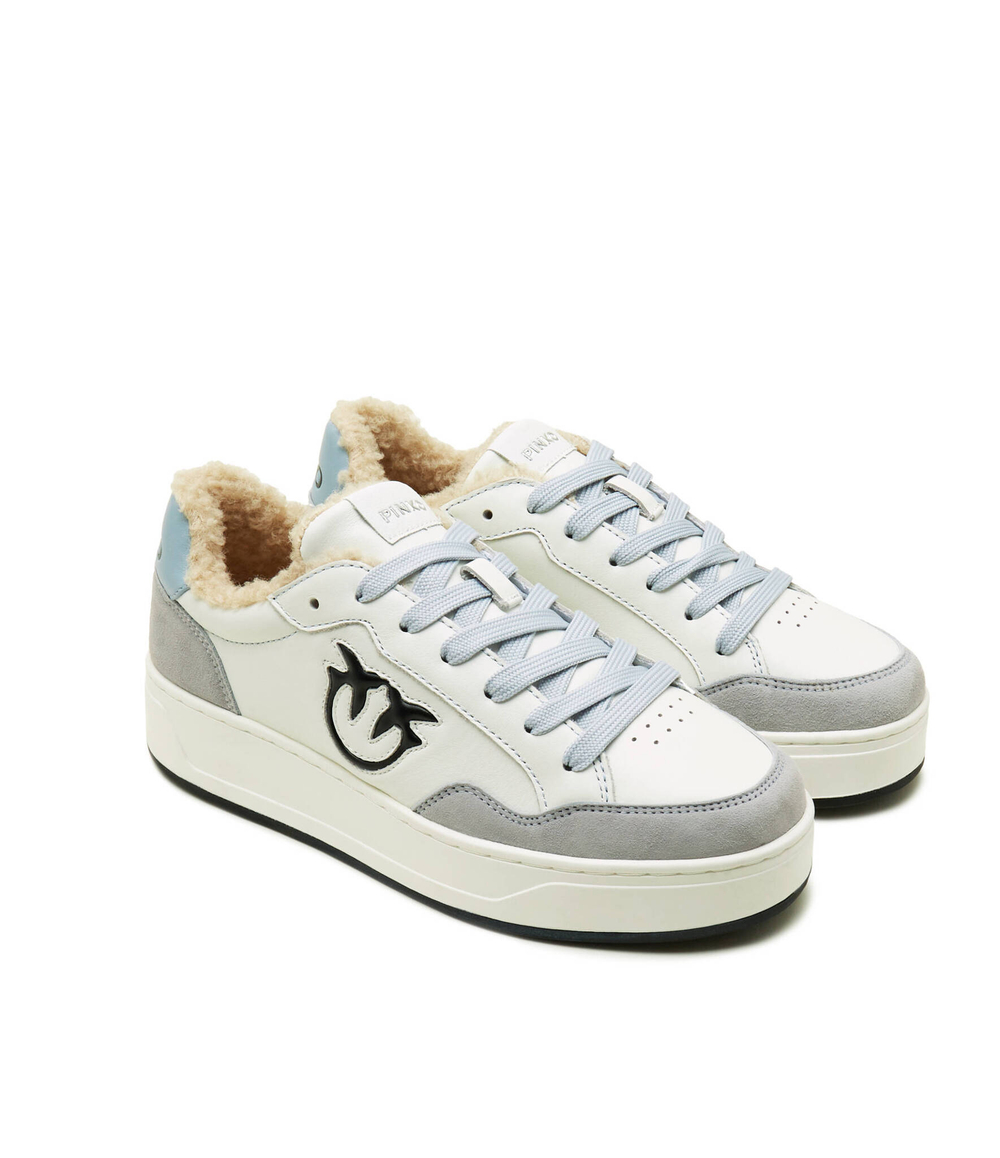 Кожаные кроссовки bondy 2.0 sneaker pelle vitell Pinko - белый(101681 A13S)