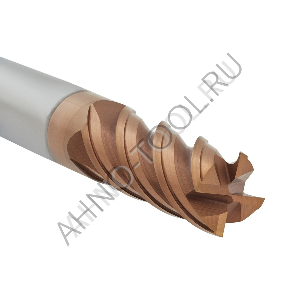 Фреза твердосплавная   4мм (L=50, l=11, хв=4) Z4 35° по стали, нерж., чугуну BRGM-4E-D4.0S HRC55 AHN