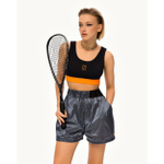 ОДЕЖДА ДЛЯ ТЕННИСА Женская, Шорты RAQUETA UKKO PAINTED BLACK .