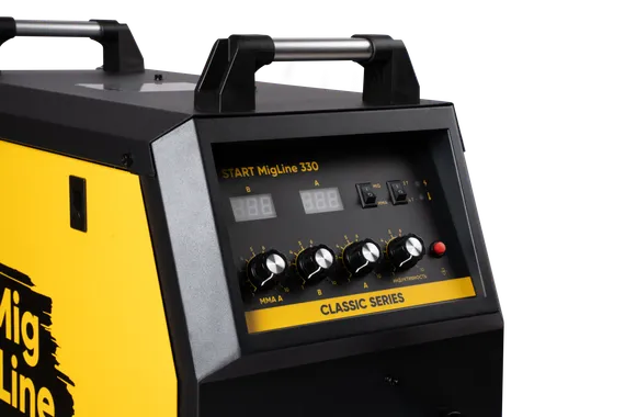 OSA START MigLine 330 Сварочный полуавтомат 2ST330 — промышленный сварочный полуавтомат для цеха, 330 А