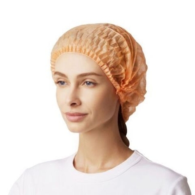 Медицинская шапочка "Берет" SMZ Оранжевая (УЗ спайка)