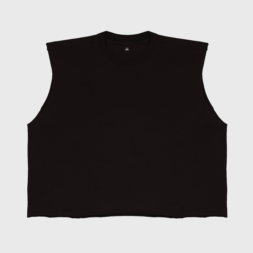 Майка Yeezy x Gap Unreleased Crop Muscle Tee Black