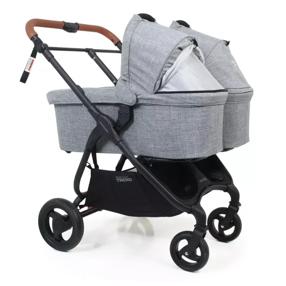 Люлька Valco Baby External Bassinet Snap Duo Trend Grey Marle