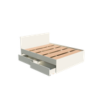 МС Мори Кровать КРМЯ 1600.1 Сатин