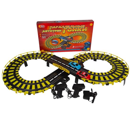 Автотрек Play Smart "Параллельные гонки" , 239 см