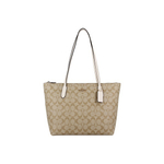 Сумка Coach Bag Zip Top Tote In Signature Canvas