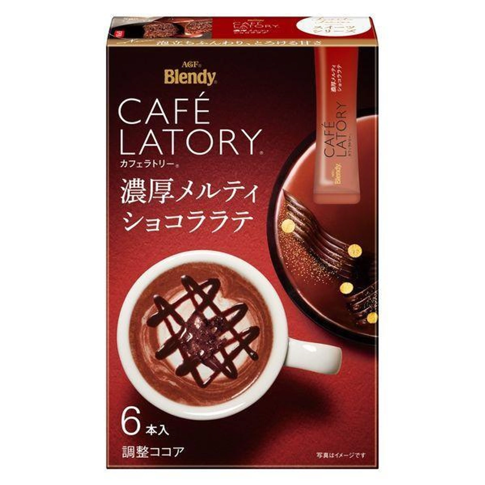Растворимый шоколадный Латте Blendy Stick Café Latory