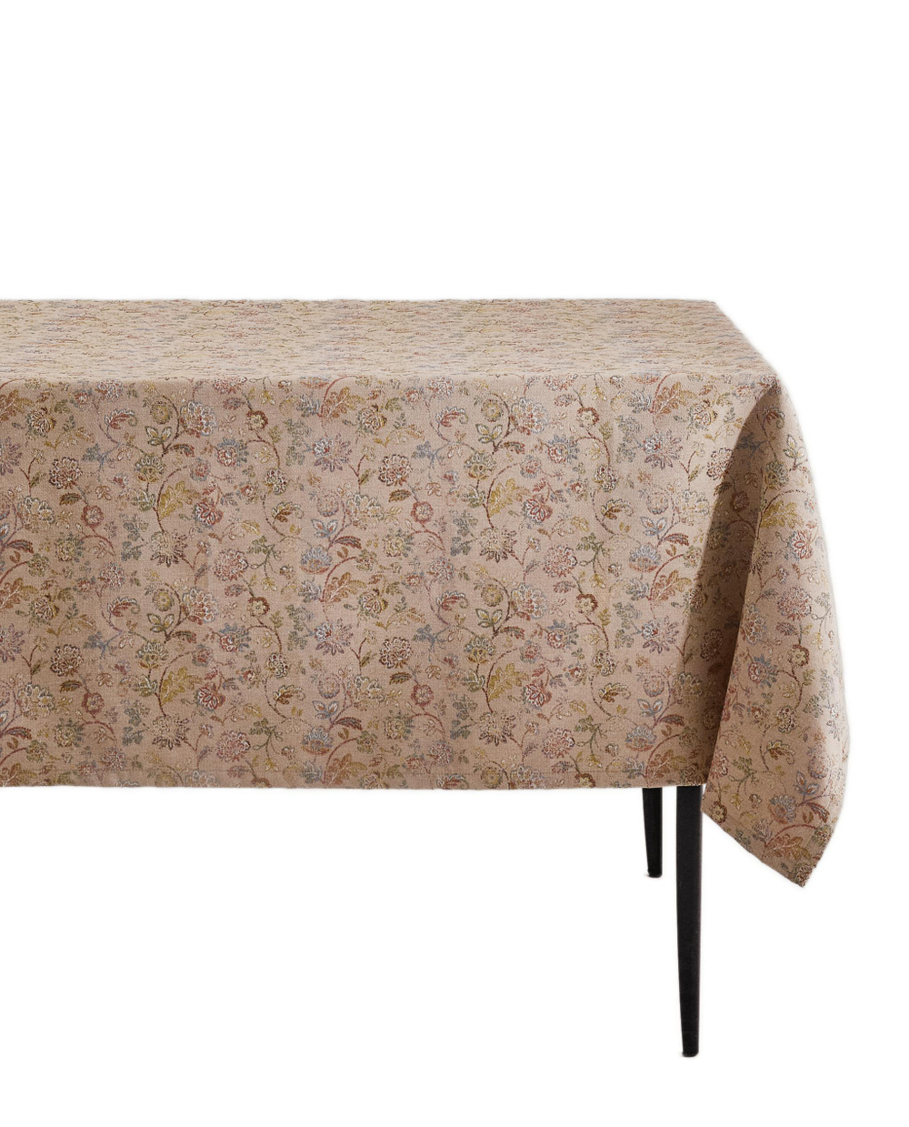 Zara Home скатерть из смесовой ткани, цветочный мотив, 250 150 см
