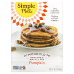 Simple Mills, смесь для блинов и вафель с миндальной мукой, тыква, 303 г (10,7 унции)
