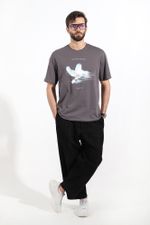 Фуфайка (футболка) мужская Герой-4 Виотекс ГРАФИТОВЫЙ