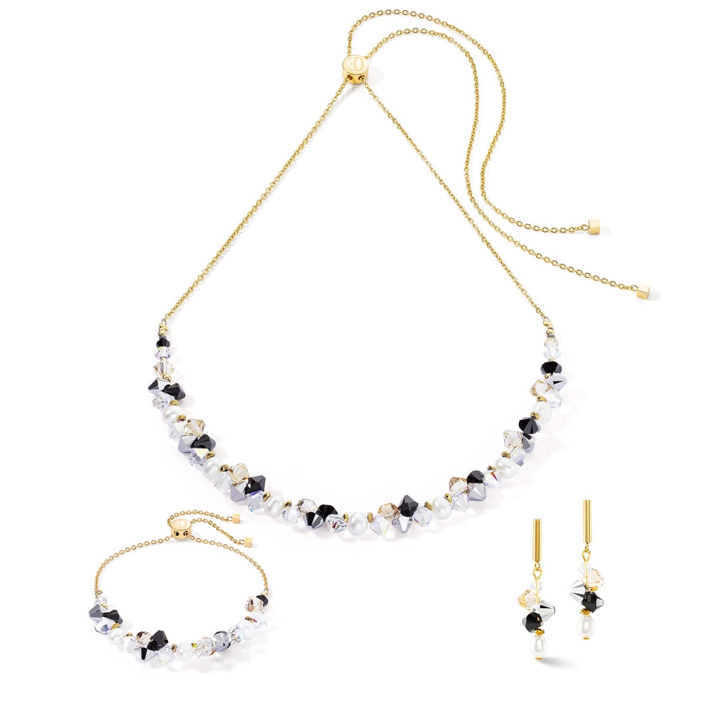 Браслет Coeur de Lion Black-Crystal 1124/30-1318