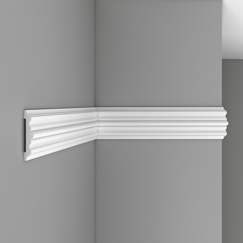 Молдинг гладкий DECOMASTER 97902F гибкий (100*20*2400мм)