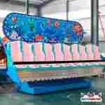 Летающая скамейка «Облачные приключения», 10 мест, 9×4×3,5 м