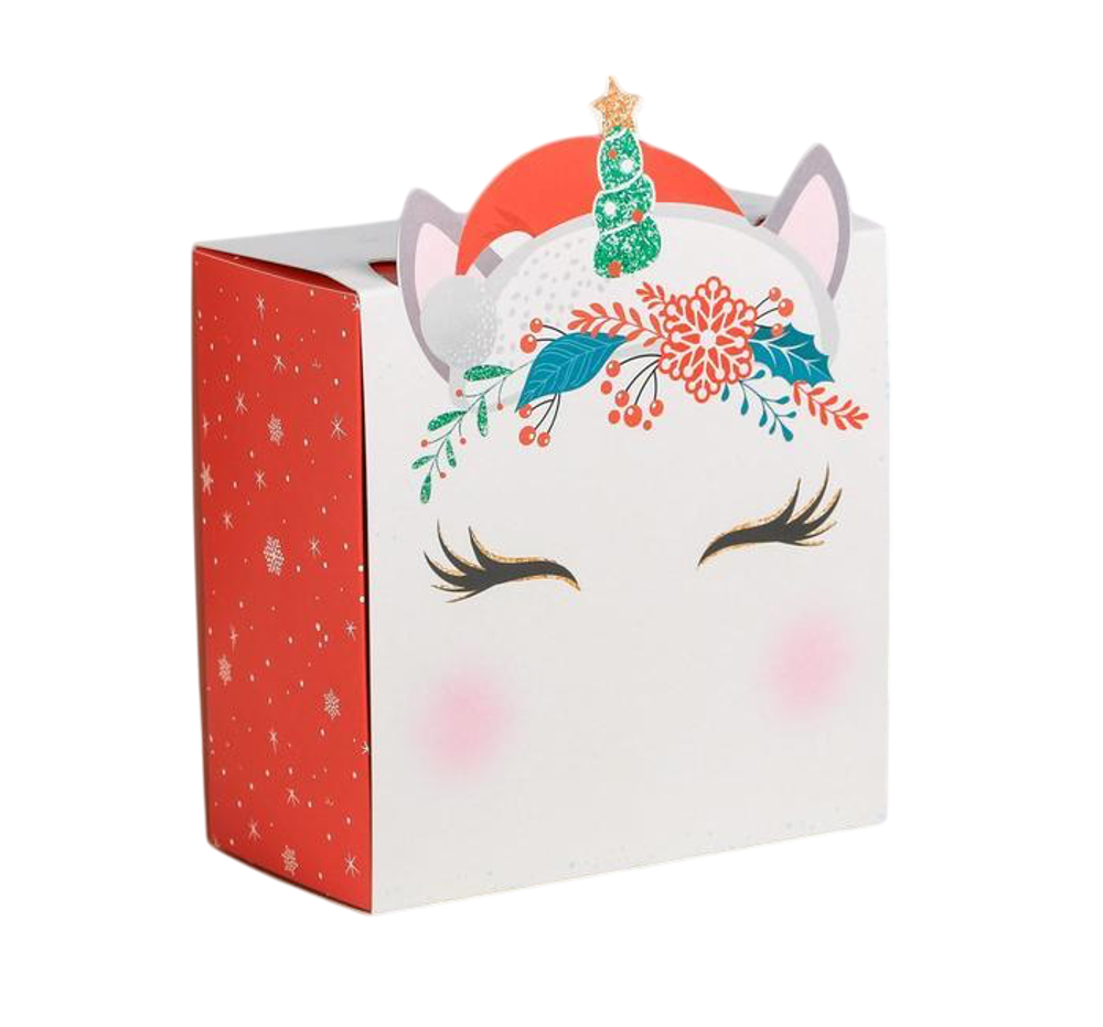 Коробка складная «Единорог», 15 х 15 х 8 см