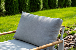 Кресло из алюминия MAYA белый