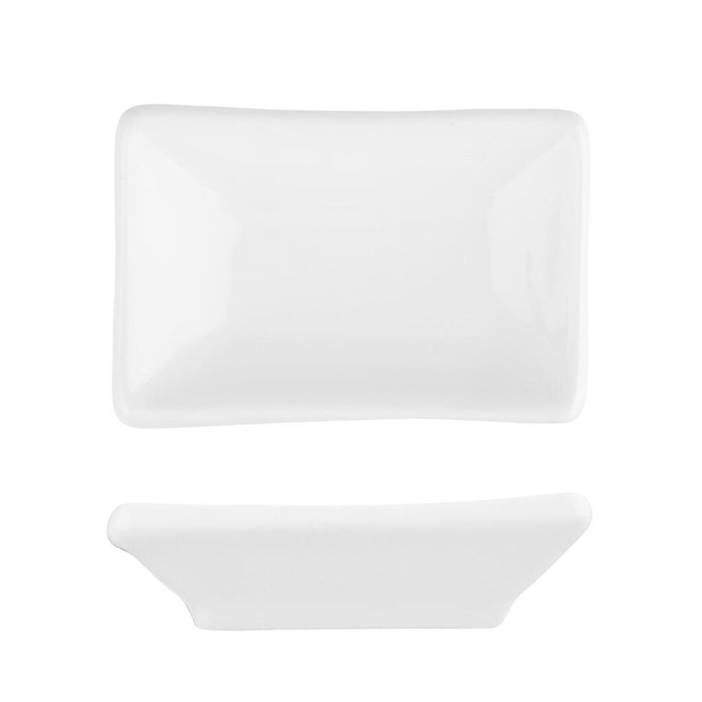 Соусник 20 мл 7,2*4,8 см h1,8 см прямоуг. белый фарфор P.L. Proff Cuisine [6]