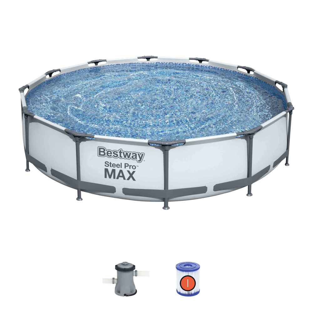 Каркасный бассейн Bestway 366х76 см + фильтр-насос 1249 л/ч (56416 BW)