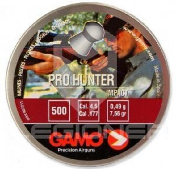 Пули для пневматики Gamo ProHunter кал.4,5 (500шт)