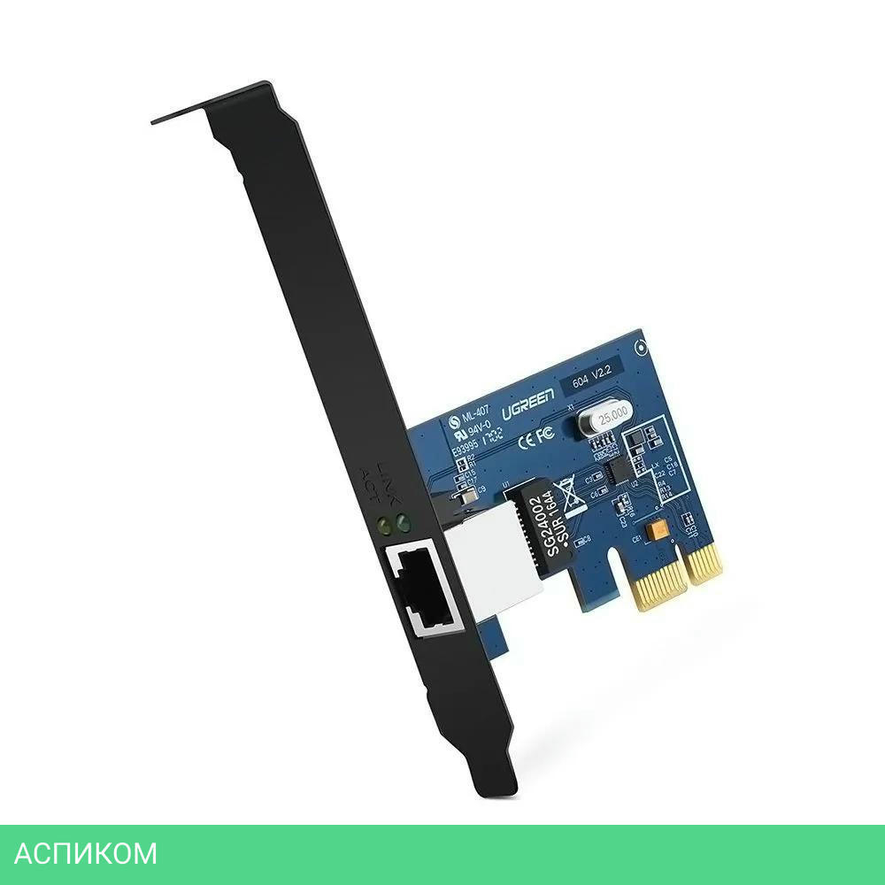 Сетевая карта Ugreen US230-30771 (30771)