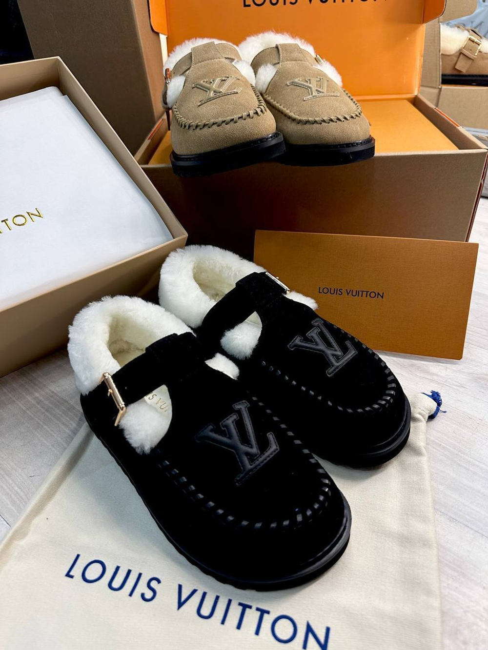 Мюли Louis Vuitton
