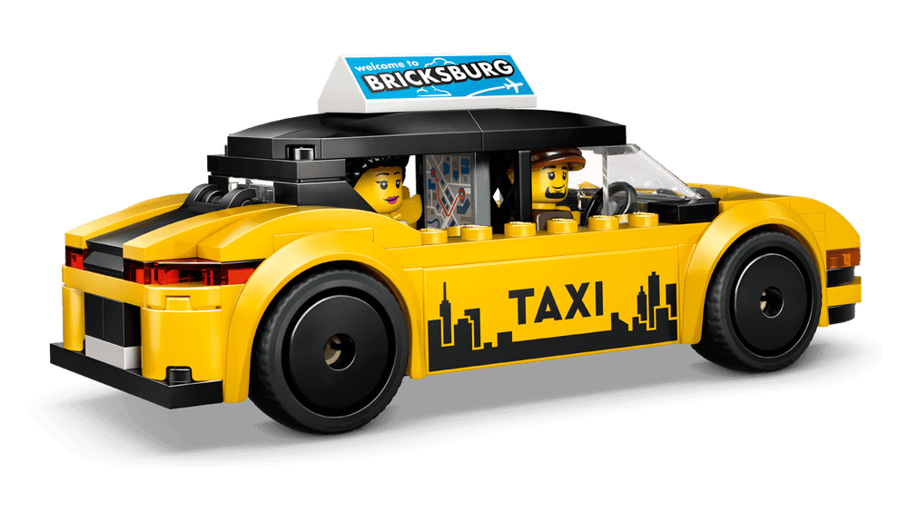 Конструктор LEGO City 60487 Yellow Taxi