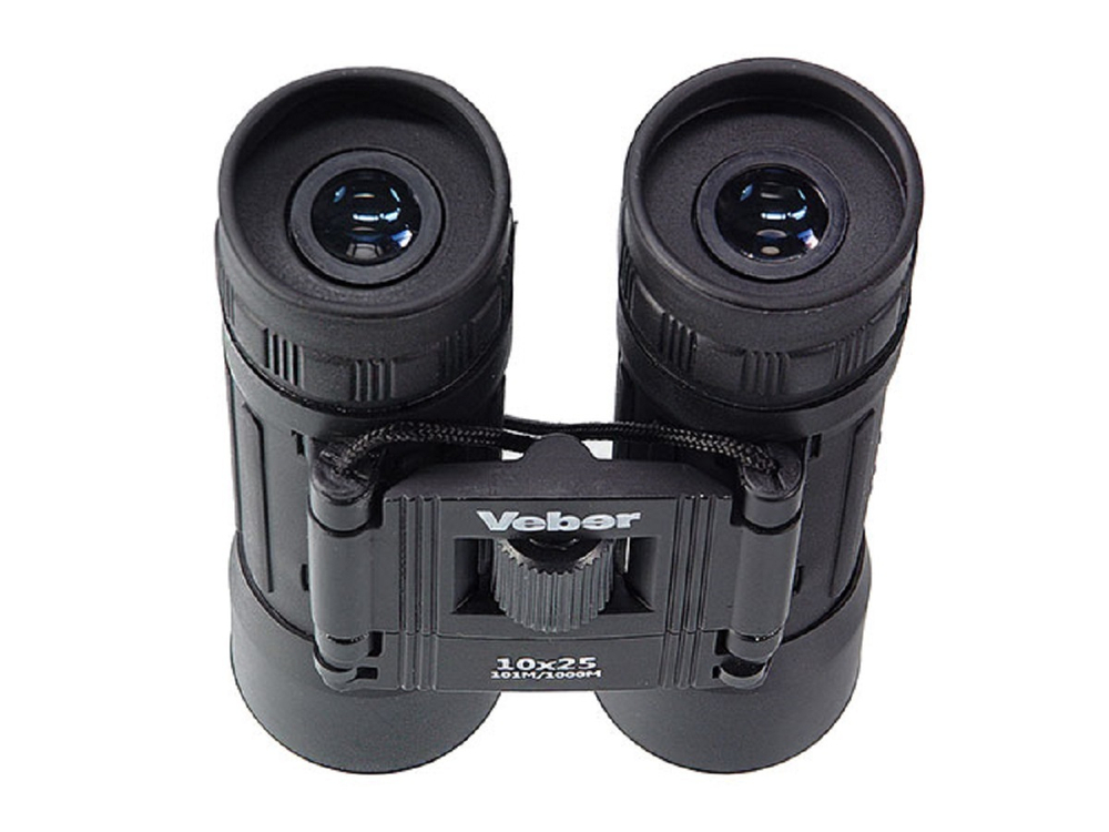 Бинокль БН 10*25 черн. Veber Sport