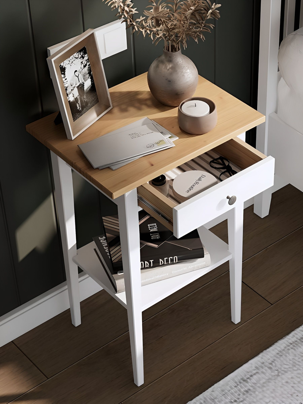 IKEA Комод КЫМОР 3 ящика, HEMNES 108*95*50, коричневый, Кымор (Хемнэс Икеа)