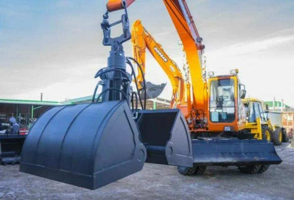 Грейферный ковш, грейфер на Экскаватор Hidromek