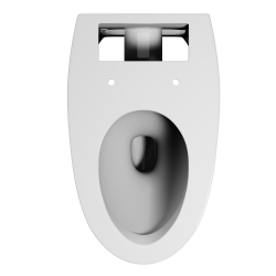 Унитаз ABBER Bequem AC1124P подвесной белый с импульсным смывом