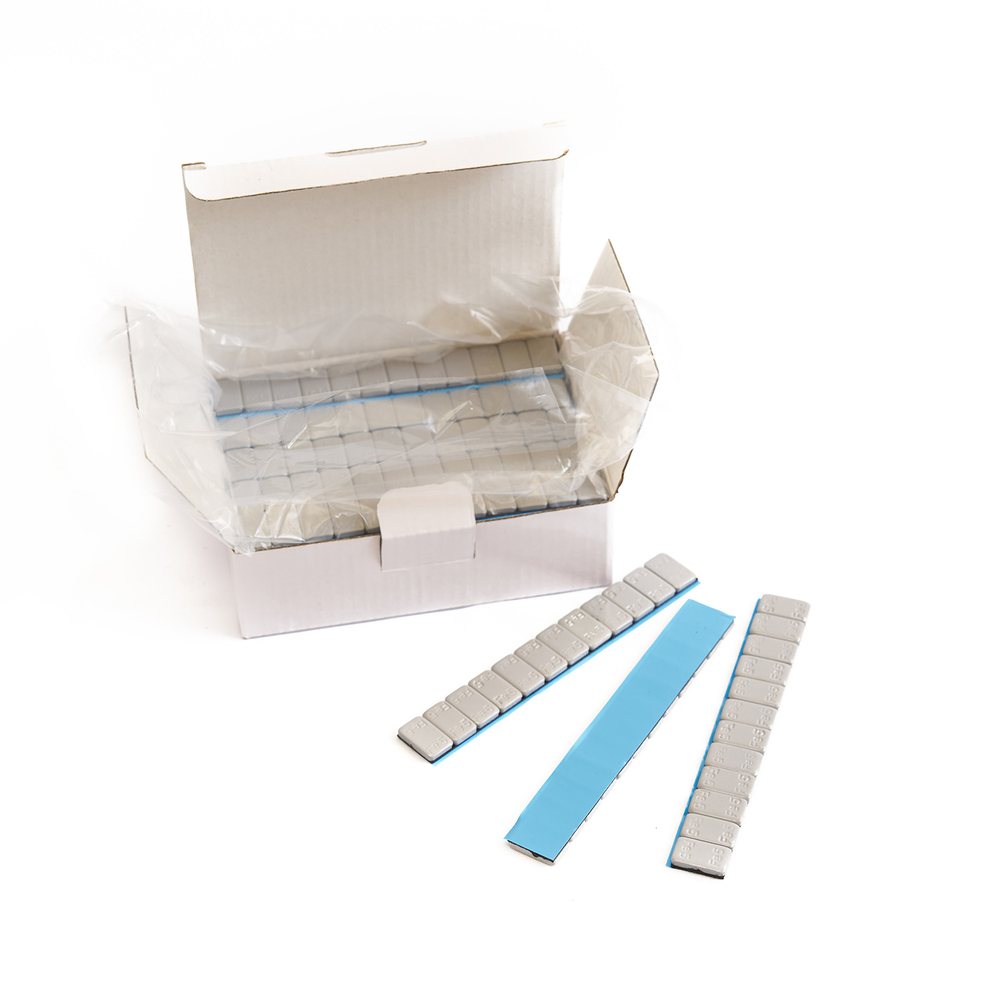 Груза клеевые "Fe" 5g*12 (50шт/кор.) серый цвет