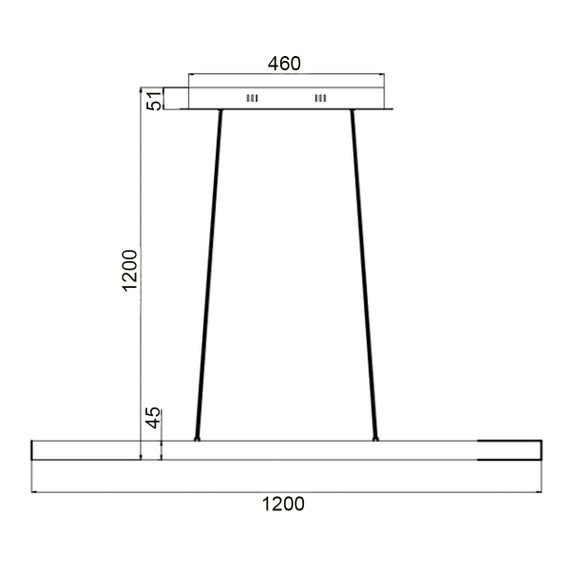 Подвесной светильник Vele Luce Latte VL7121P12