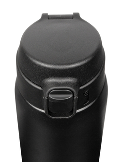 Термокружка Relaxika 701 (0,48 литра), черная (без лого)