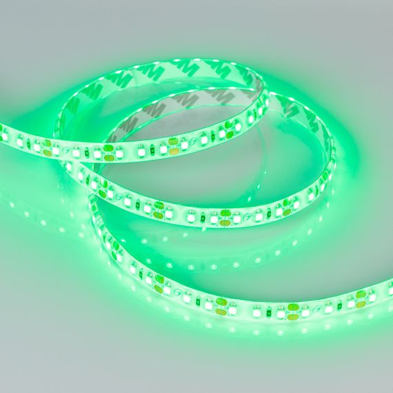 Светодиодная влагозащищенная лента Arlight 9,6W/m 120LED/m 3528SMD зеленый 5M 014792(1)